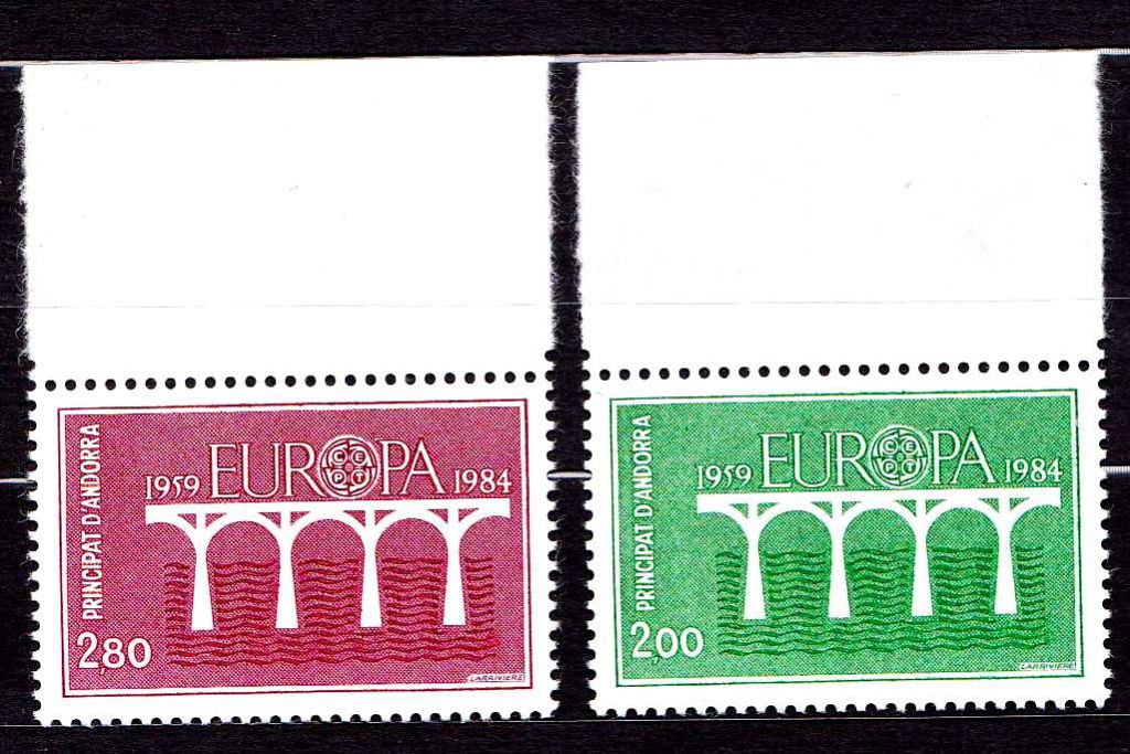 EU  Андорра  1984 г MNH  - - фото фото фото 0