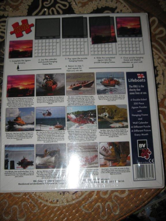 Новый пазл КАЛЕНДАРЬ "LIFEBOAT" 12 по200 - фото фото фото 3