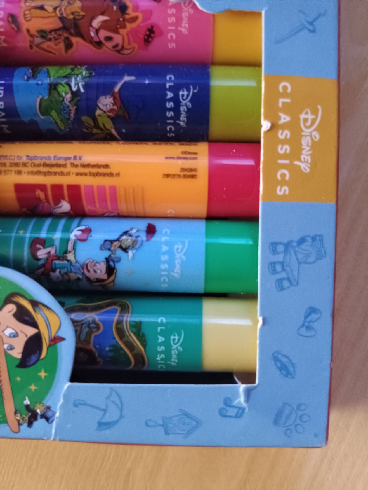Дитячий набір бальзамів для губ Disney Classics Lip Balm Set - фото фото фото 1