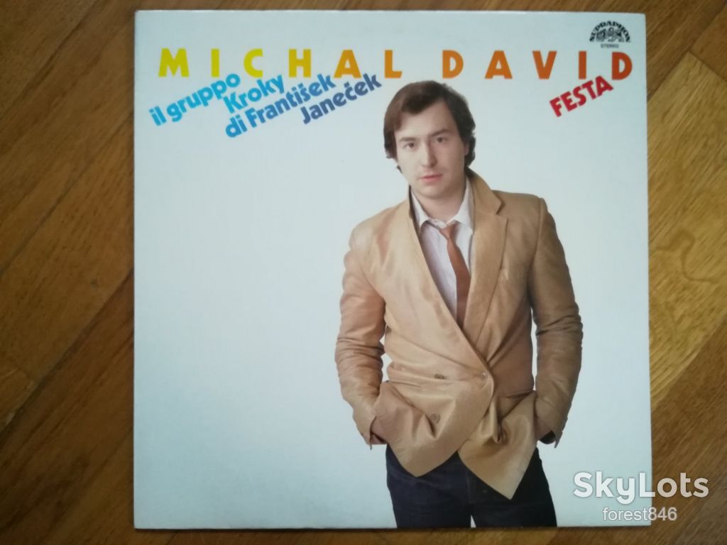 Michal David-Festa  (лам. конв.)  (1)-NM+, Чехословаччина - фото фото фото 0
