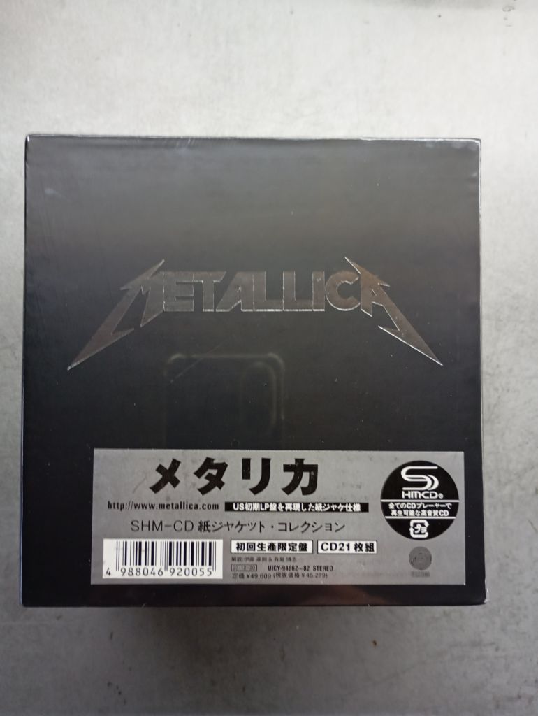 Metallica BOX SET 15 альбомов, 21 диск. Новое. Запечатано. Мини винил. - фото фото фото 0