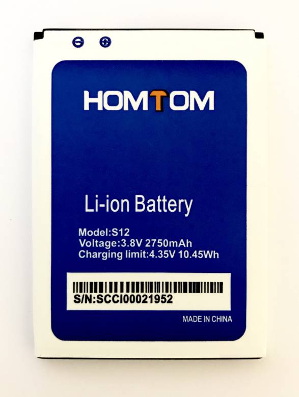 Homtom S12 Аккумулятор Батарея - фото фото фото 0