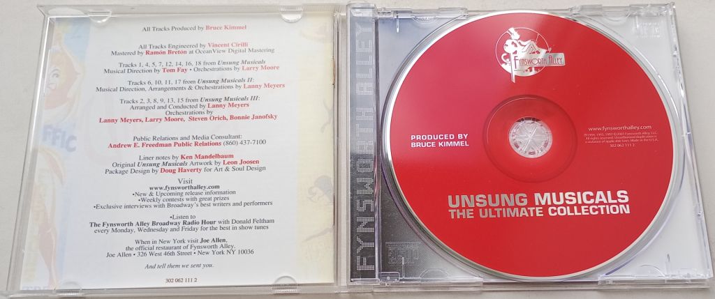 VARIOUS Unsung Musicals: The Ultimate Collection CD US - фото фото фото 1