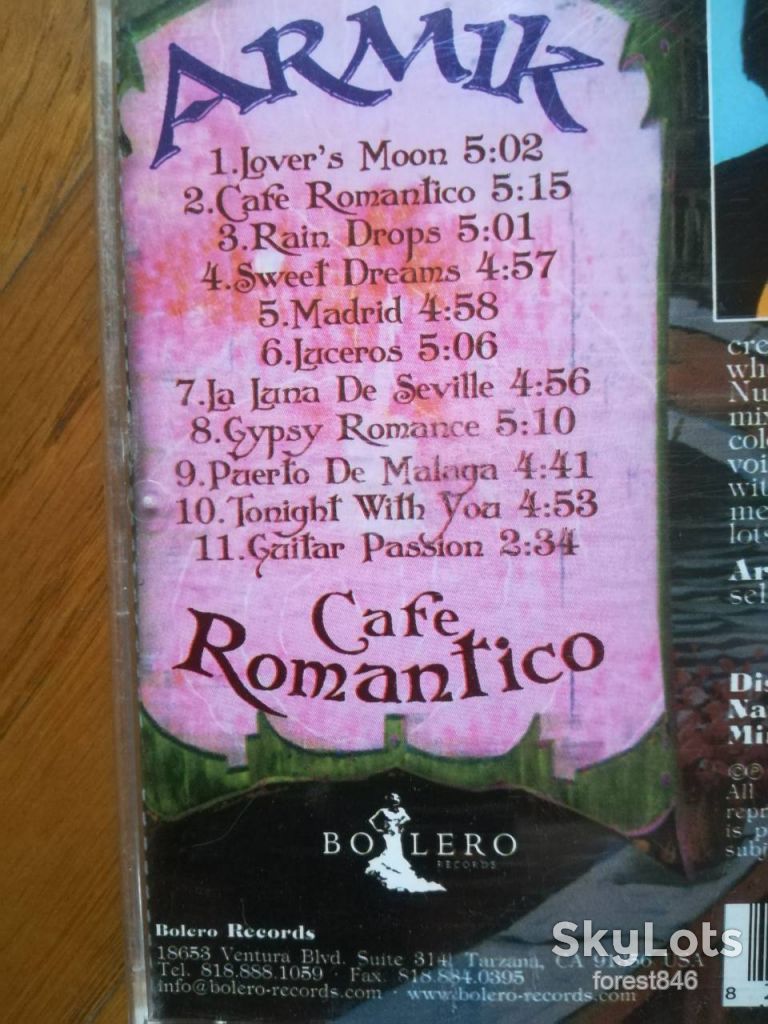 Armik-Cafe Romantico-состояние: 5 - фото фото фото 2