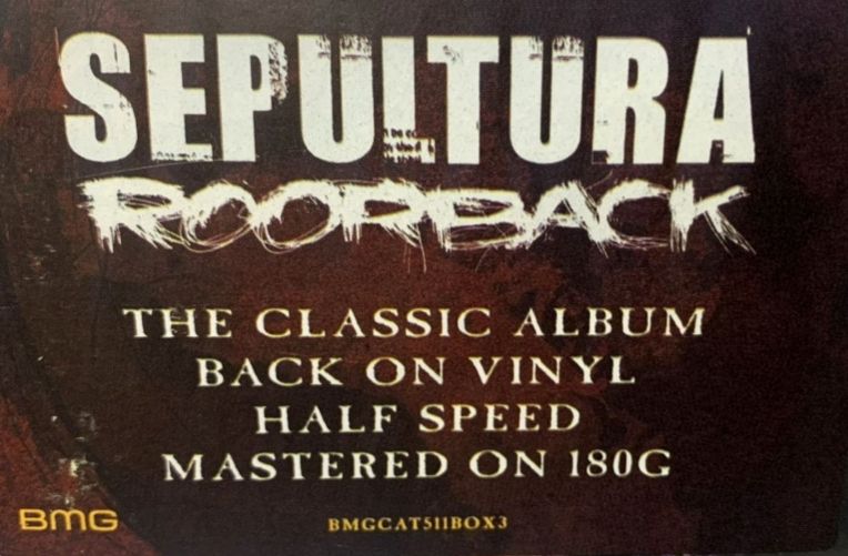Sepultura - Roorback - 2003.  (2LP). 12. Vinyl. Пластинки. Europe. S/S - фото фото фото 2