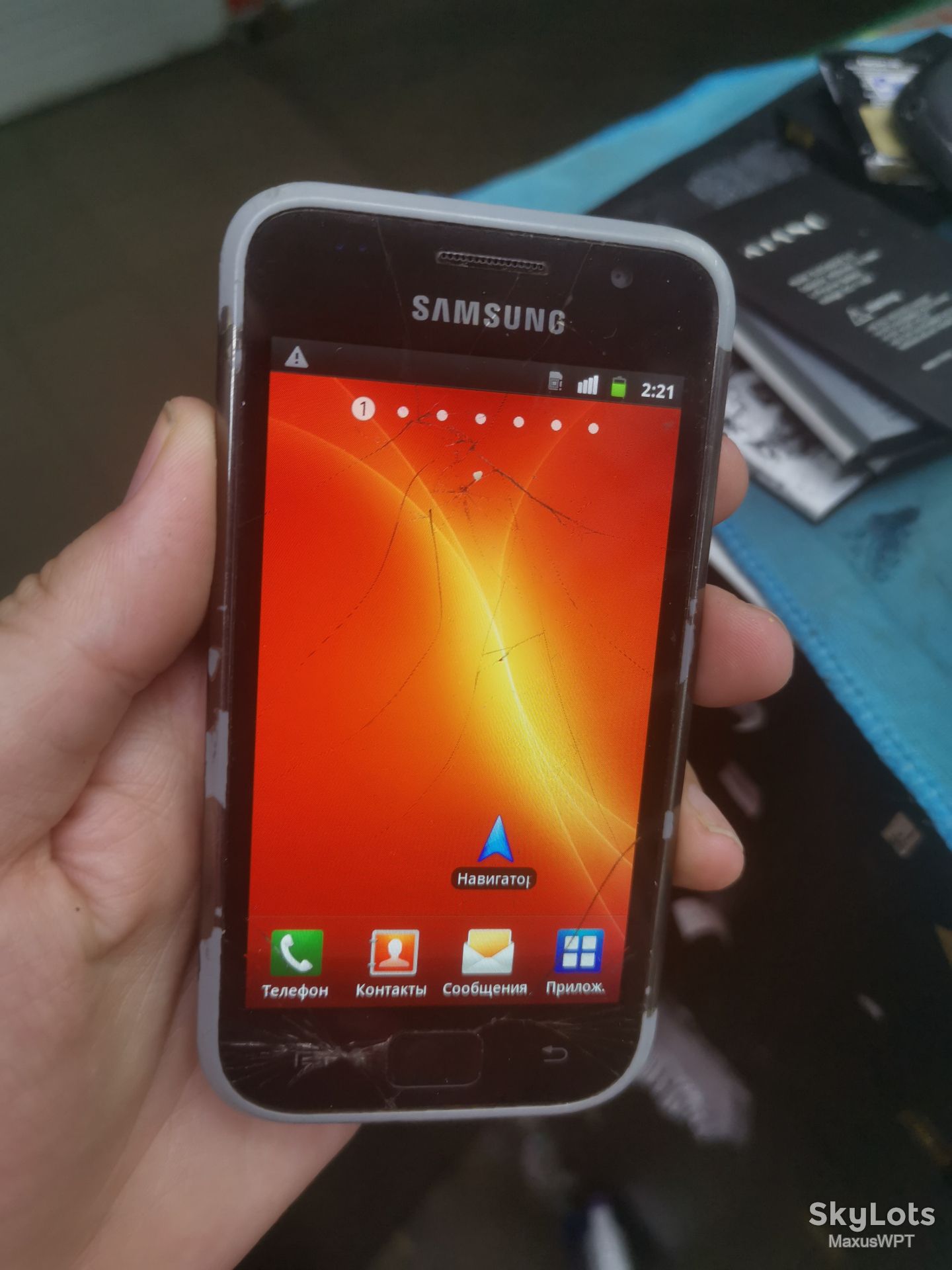 #392 Sklad Samsung s Plus I9001 black - фото фото фото 1