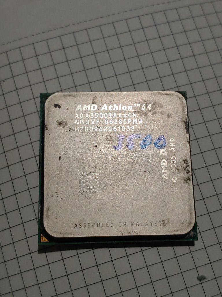 Процессор сокет AMD AM2 Athlon 64 ADA3500IAA4CN ADA3500IAA4CW 3500+ - фото фото фото 0