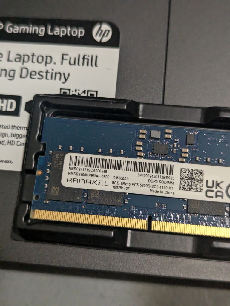 DDR5 Remaxel 8GB 5600MHz So-DIMM 1.1v ОЗУ RAM оперативка - фото фото фото 0