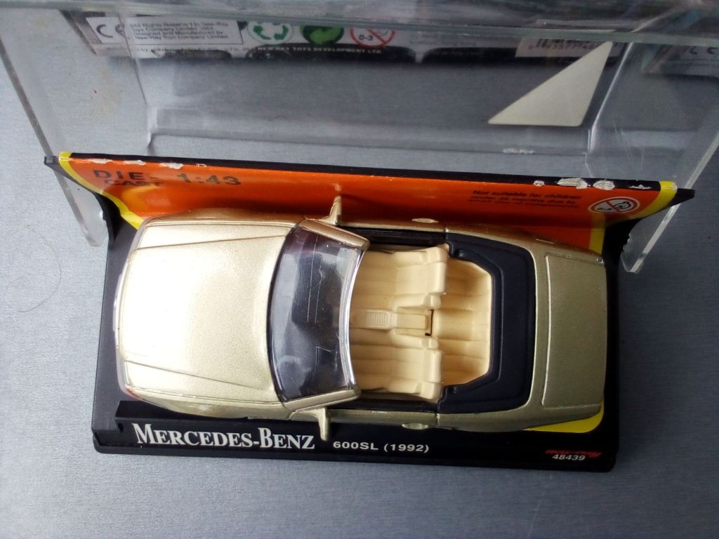New-Ray 1:43 Mercedes Benz 600 SL 1992 - фото фото фото 2