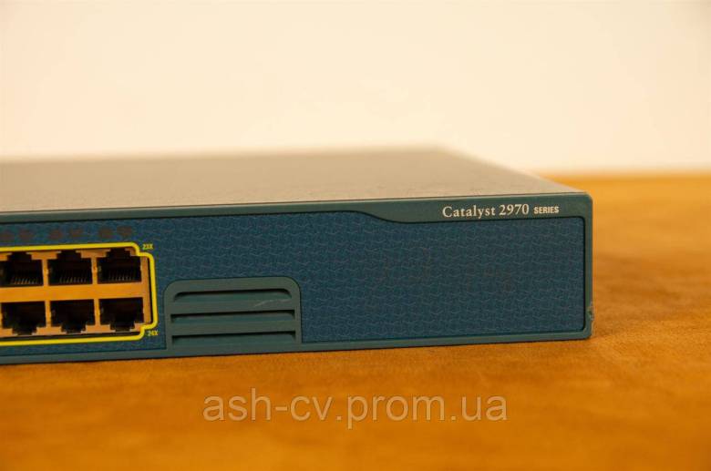 Комутатор Cisco Catalyst 2970 (WS-C2970G-24T-E) - фото фото фото 1