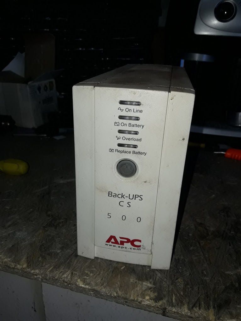 ИБП Бесперебойник UPS 500 VA / ВА APC Back-UPS CS BK500-RS № 261205108 - фото фото фото 0