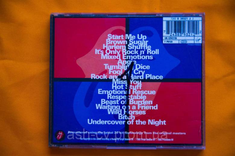 Музичний диск CD. Jump Back The best of THE ROLLING STONES 1993 - фото фото фото 2
