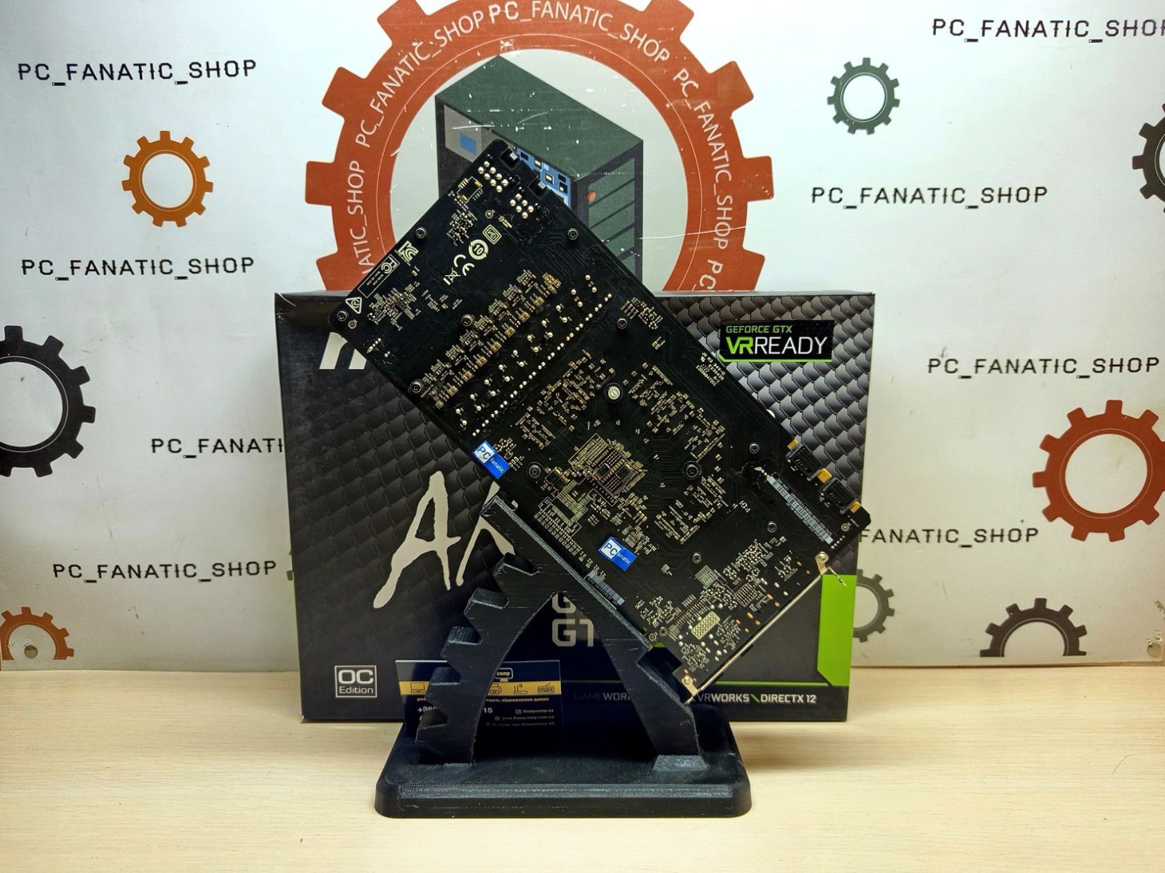 Відеокарта MSI PCI-Ex GeForce GTX 1080 Armor 8GB GDDR5X  (256bit) - фото фото фото 2