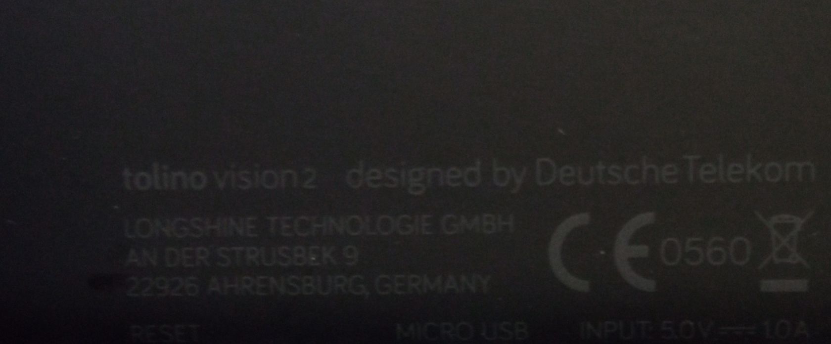 Електронна книга Tolino Vision 2   (E-Ink Carta, підсвічування, Wi-Fi, Water Protection) - фото фото фото 2