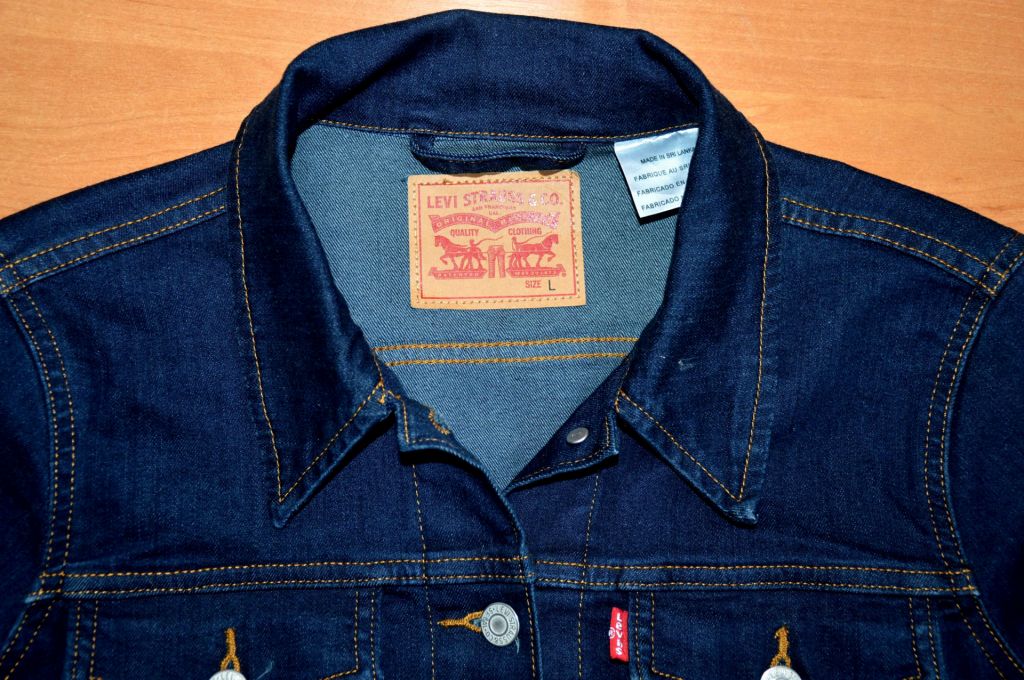 Куртка LEVIS® джинсова жіноча original L нова Y16-E4-4 - фото фото фото 6