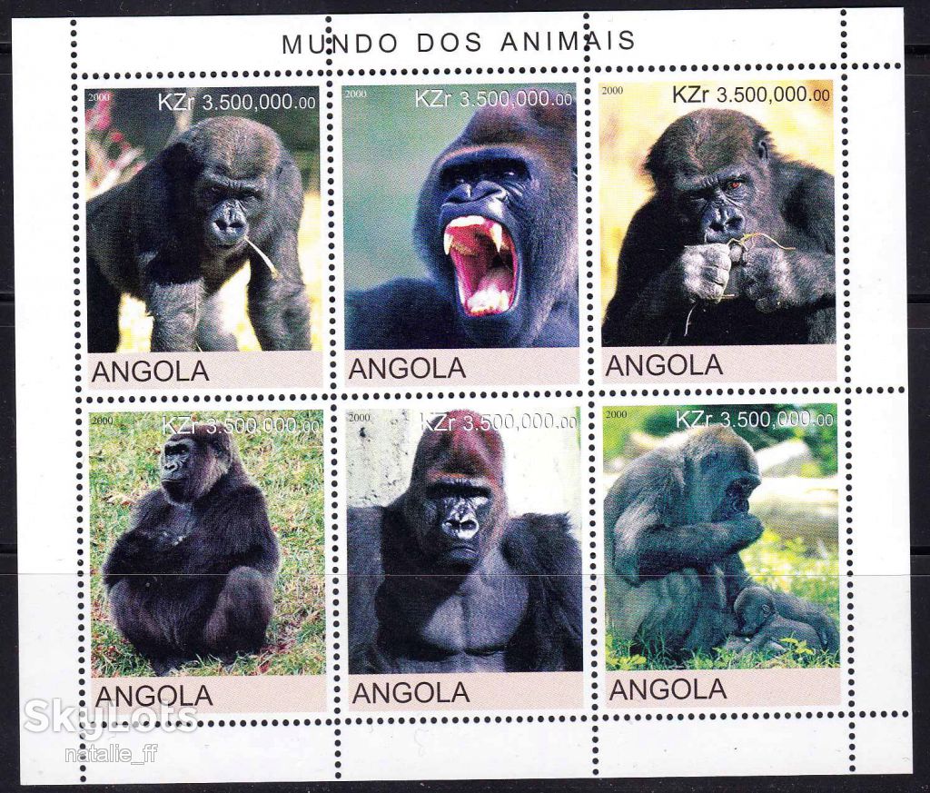 NM Фауна . Ангола 2002 г ** - - фото фото фото 0