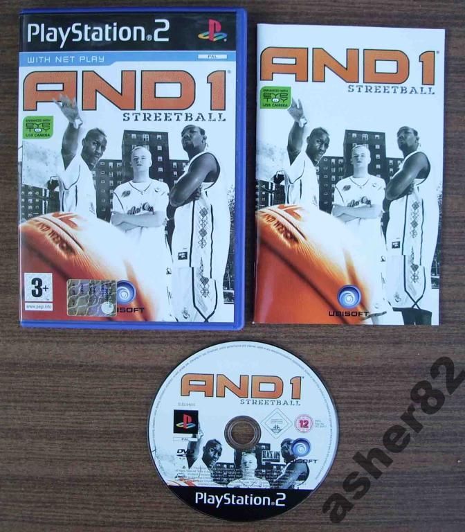 Игра на PS2 "And 1 Streetball"      (PAL) - фото фото фото 0