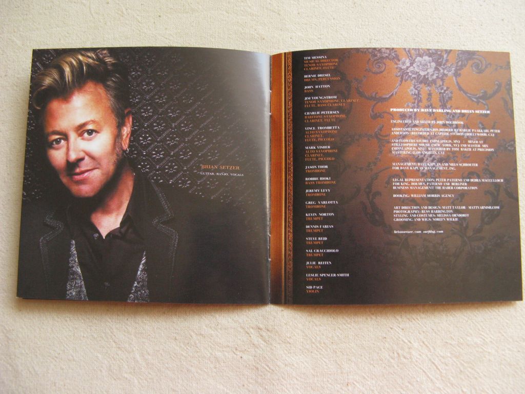 CD Джаз. Brian Setzer Orchestra. Wolfgang's Big Night Out. 2007. - фото фото фото 7