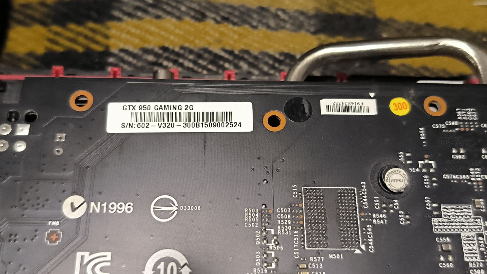 Відеокарта MSI PCI-Ex GeForce GTX 950 Gaming 2G 2048MB GDDR5  (128bit) - фото фото фото 5