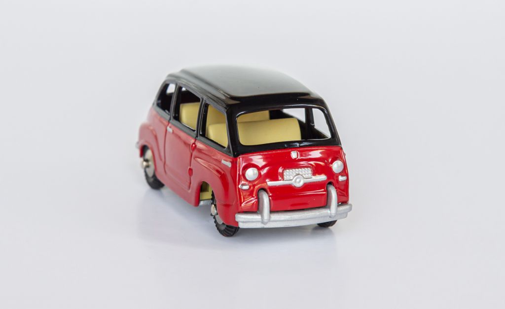 1:48 Fiat 600 Multipla red-black, MERCURY #19 - фото фото фото 4