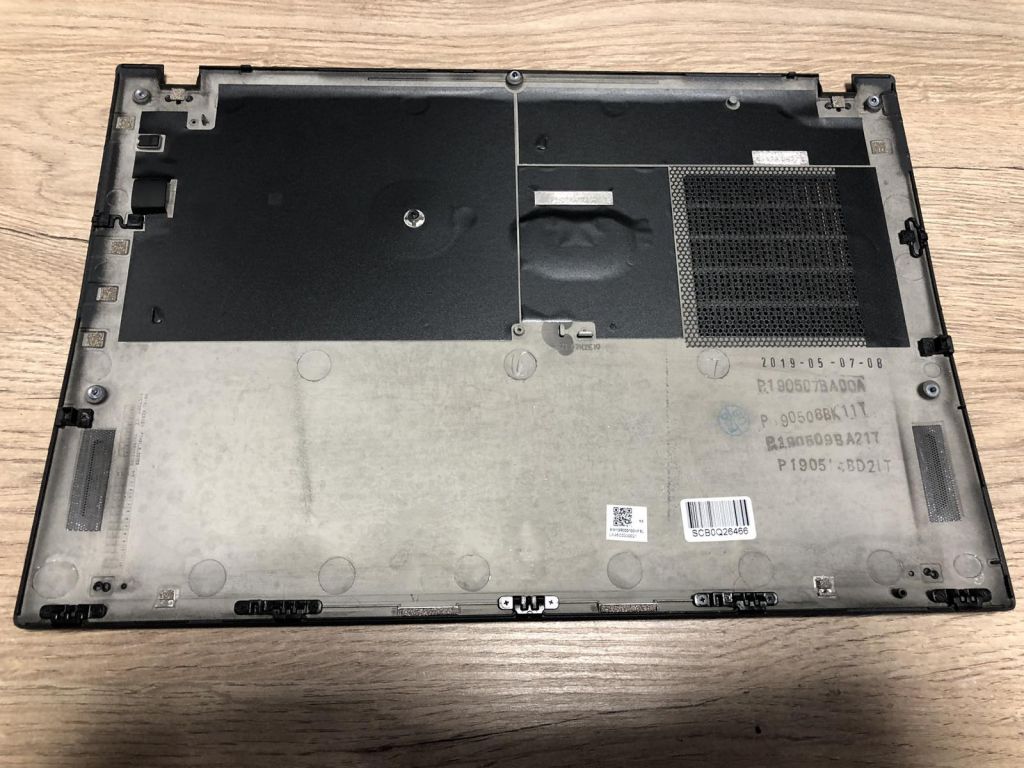Нижня сервісна кришка поддон на Lenovo ThinkPad T490s - фото фото фото 1