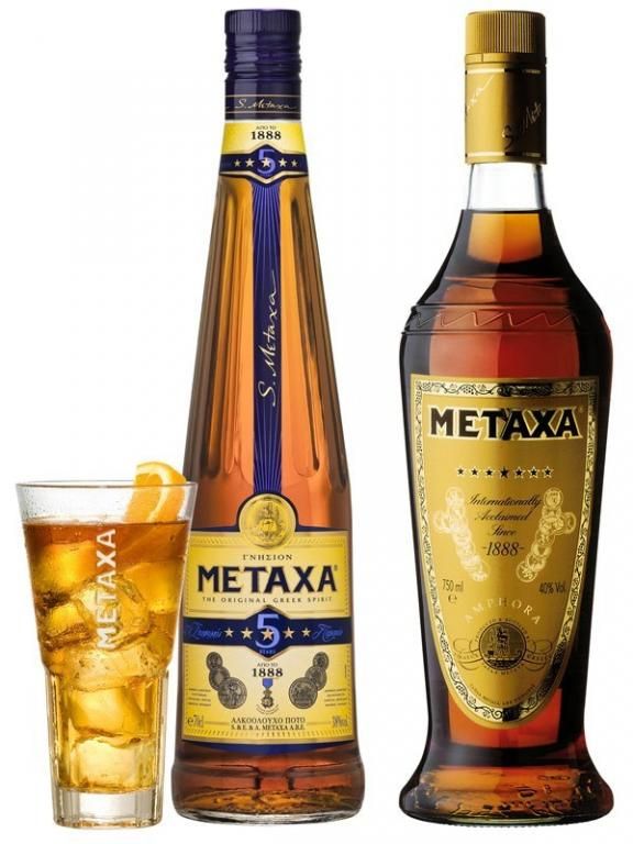 * бокал брендовый - Бренди Metaxa  Метакса - фото фото фото 1