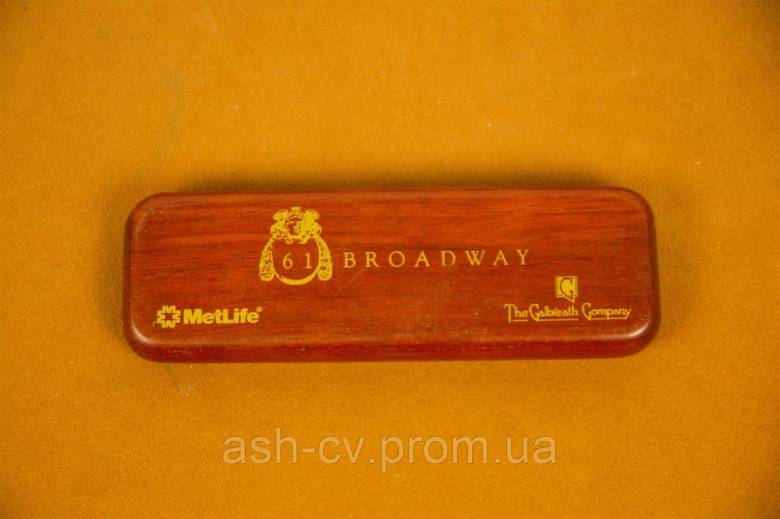 Подарункова, коробка, дерев&amp;#039;яна, для ручки, BROADWAY - фото фото фото 1