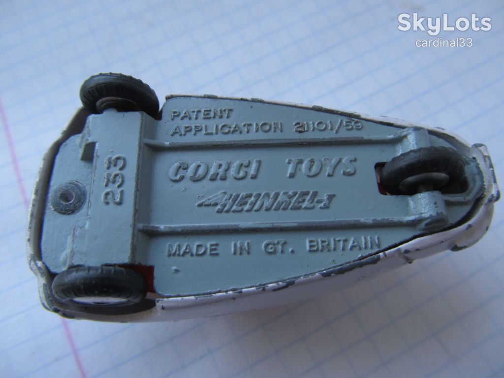 Corgi toys. Heinkel - фото фото фото 5