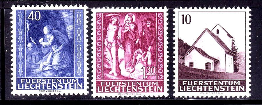 Лихтенштейн 1964 г  MNH - религия - фото фото фото 0
