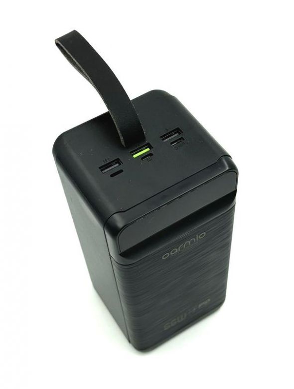 Power Bank OARMIO MXQ-M133A  (80000mAh/66W PD/3USB) + LED Чорна - фото фото фото 1