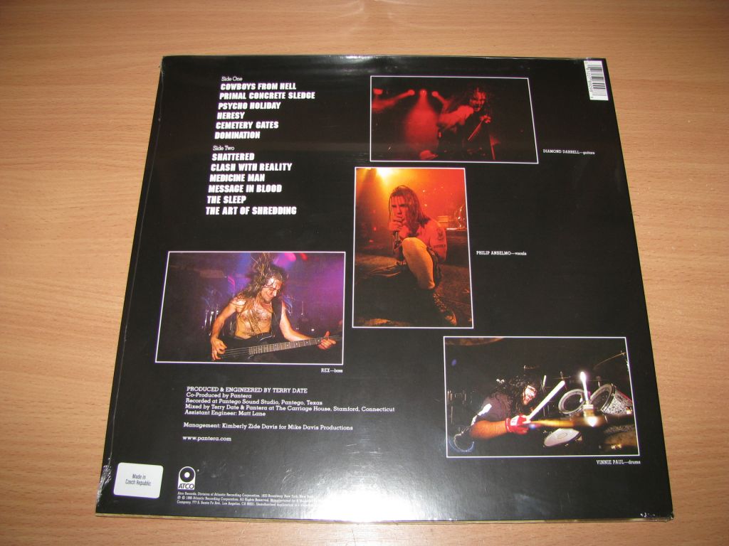 PANTERA   (5LP альбомів) вініл винил платівка пластинка - фото фото фото 2
