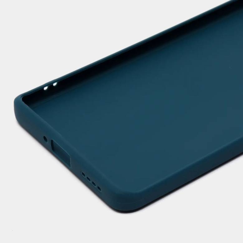 Чохол Fiji Soft для Realme 10 Pro Plus силікон бампер темно-синій - фото фото фото 3