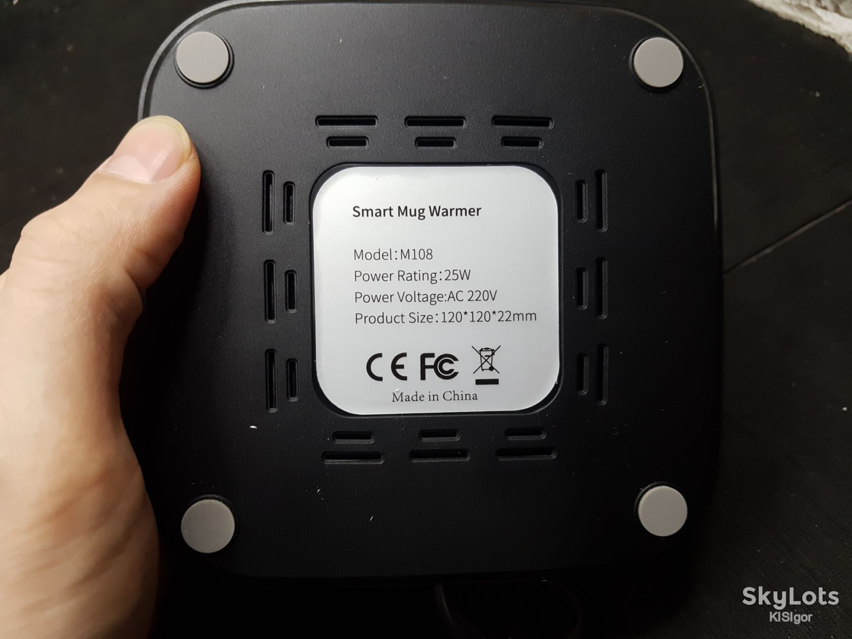 Електрична підставка-підігрівач для чашок Smart Mug Warmer *81062 - фото фото фото 6