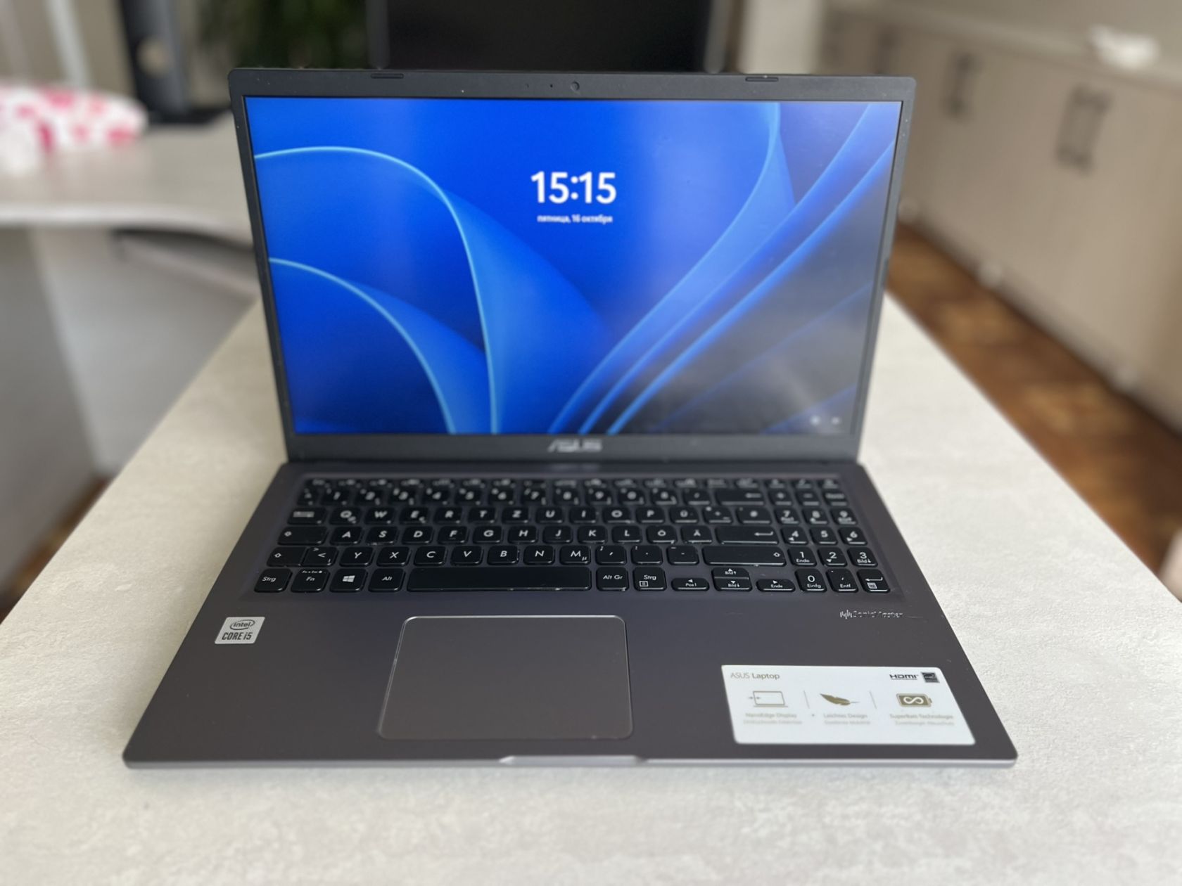 Ультрабук Asus VivoBook 15 R565J/15.6" IPS/Core i5-1035G1/12GB DDR4/256GB SSD NVME - фото фото фото 2