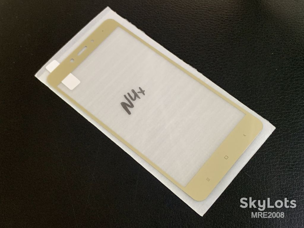 Захисне скло Full Screen для Xiaomi Redmi Note 4X gold - фото фото фото 1