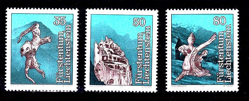 Лихтенштейн 1984 г  MNH - - искусство - фото фото фото 0
