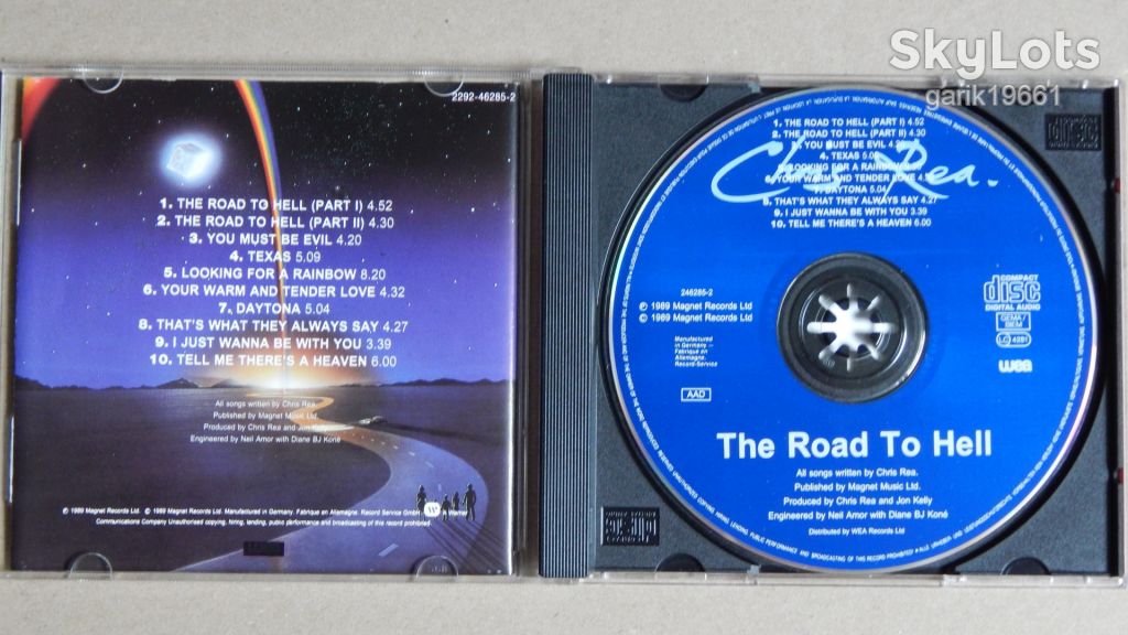 Chris Rea – The Road To Hell  (EastWest – 2292-46285-2, Germany) - фото фото фото 2