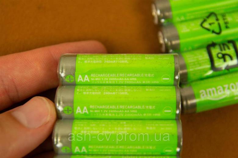 Акумулятор, батарейка, AA, Amazon, 2400 mAh, 1шт, нові - фото фото фото 2