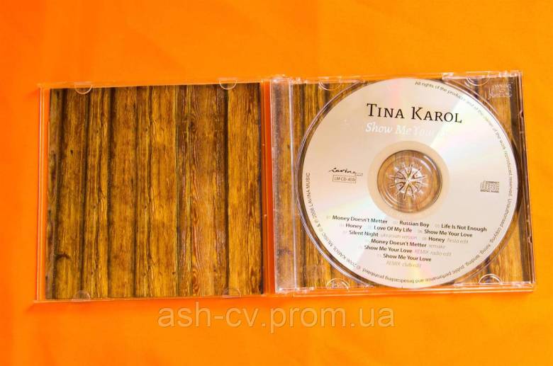 Музичний диск CD. ТІНА КАРОЛЬ - Show me your love - фото фото фото 2