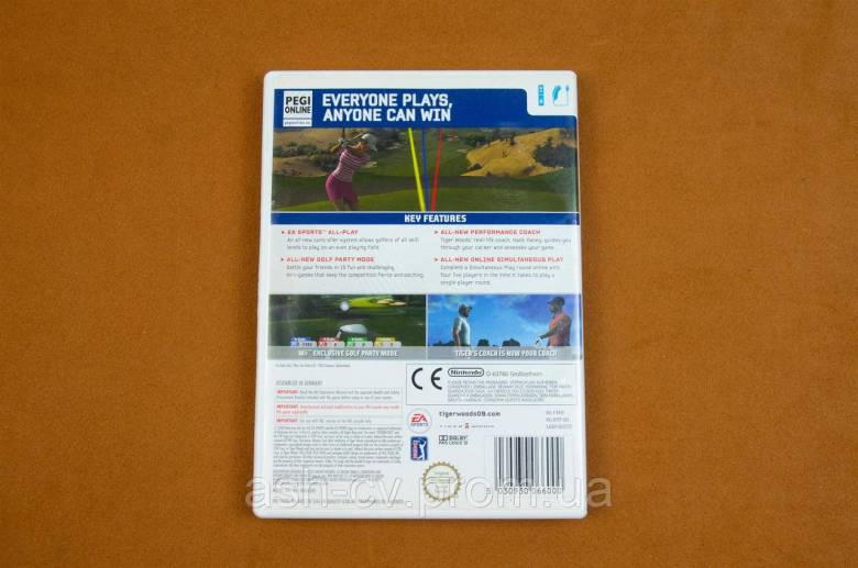 Диск Nintendo Wii - Tiger Woods PGA Tour 09 - фото фото фото 4