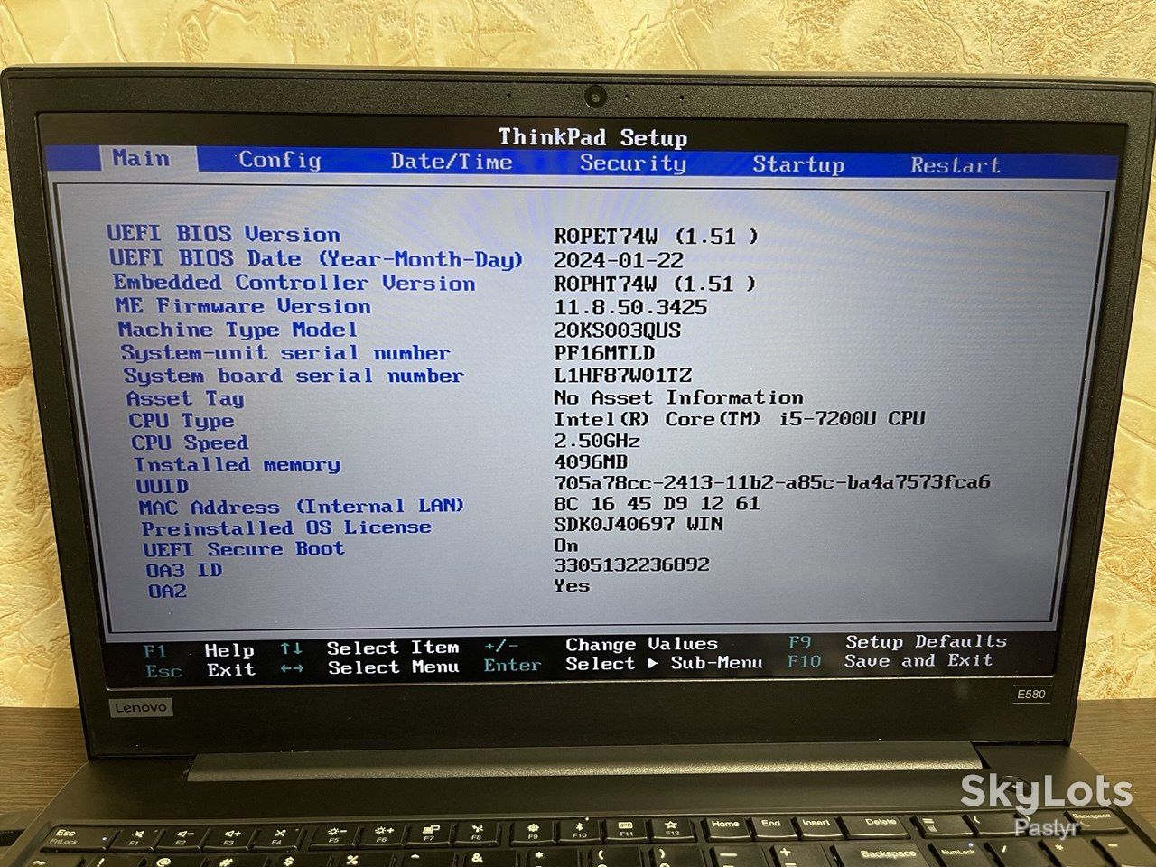 Ноутбук Lenovo ThinkPad E580|15.6 FullHd |Intel core i5-7200u - фото фото фото 1