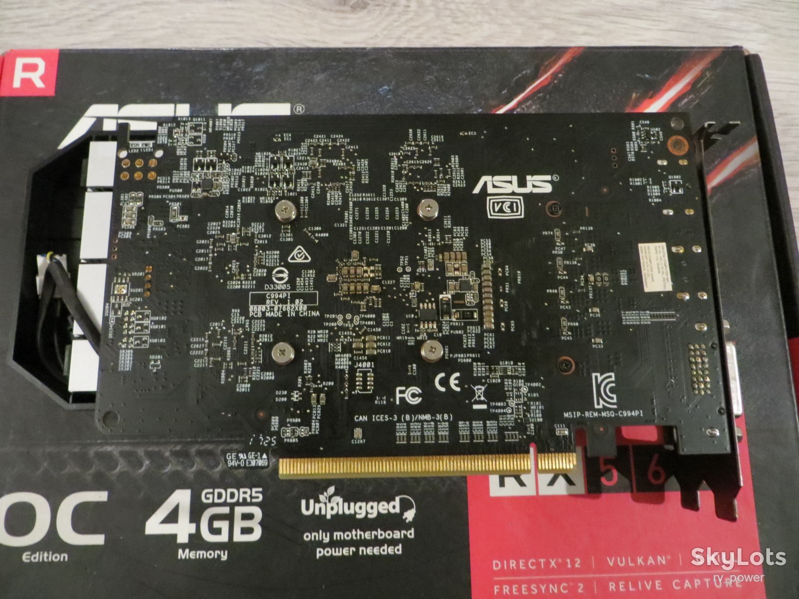 Відеокарта Radeon RX560 4GB Asus несправна - фото фото фото 1