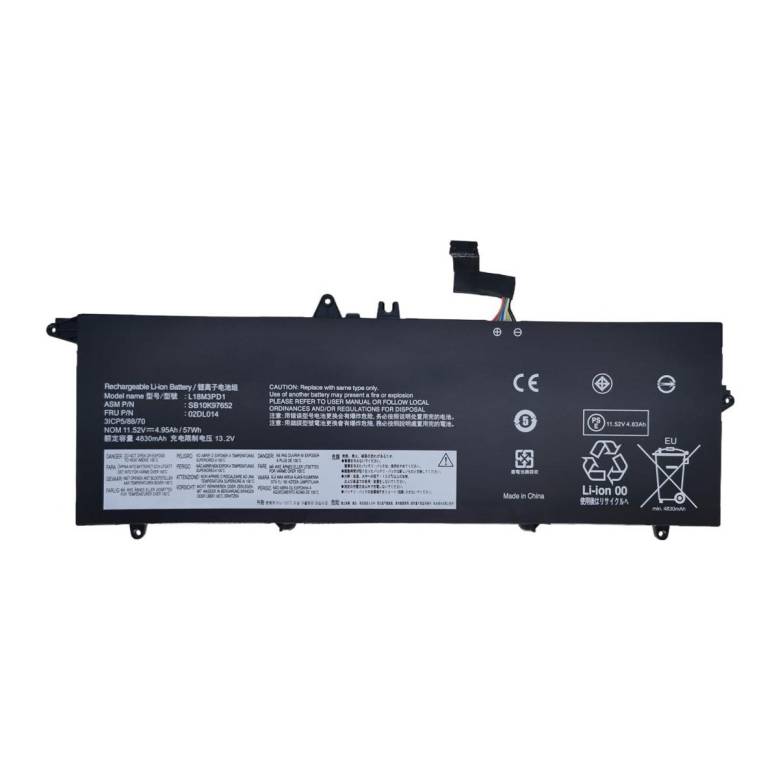 Батарея для ноутбука Lenovo (L18M3PD1) ThinkPad T490s T495s (Replacement) - фото фото фото 0