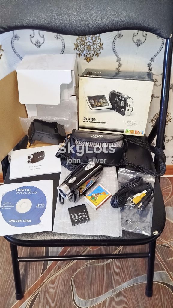 Видеокамера DV-K109 12 Megapixel SDCard Li-ion или AAAx4 - фото фото фото 0