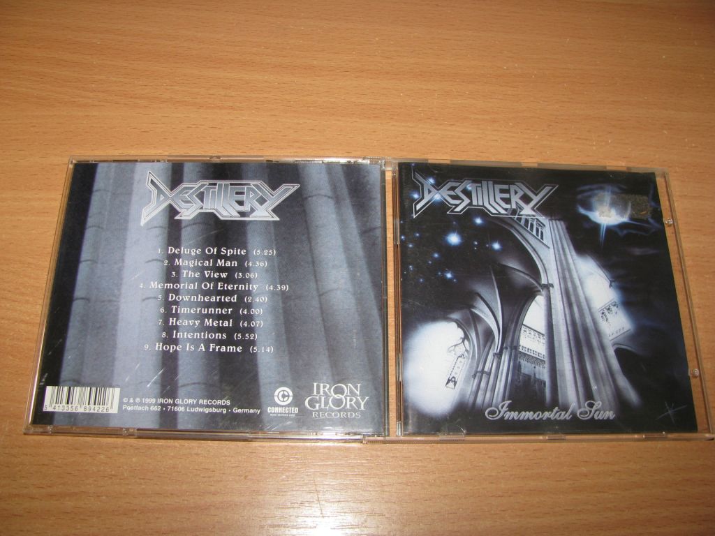 DESTILLERY - Immortal Sun  (1999 Iron Glory 1st press,UK) - фото фото фото 0