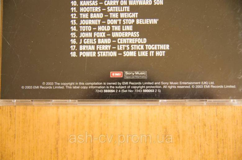 Музичний диск CD. GREATEST ROCK - фото фото фото 3