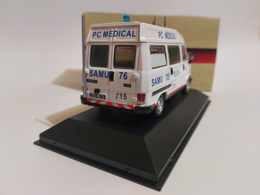 Atlas 1:43 Citroen C25 Heuliez PC Medical  (1984) - фото фото фото 4