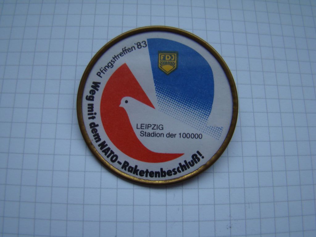 Съезд Свободной немецкой молодежи  (FDJ) 1983 г, ГДР. - фото фото фото 0
