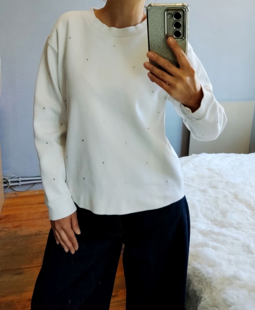 Лонгслів/Світшот Massimo Dutti Оригінал Плотний Oversize М розмір - фото фото фото 1