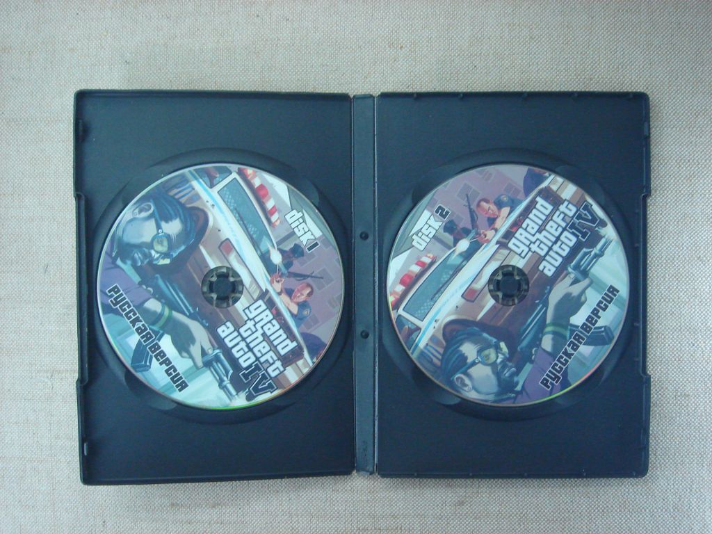 Гра 2DVD PC Grand Theft Auto IV   (GTA IV) RU/EN - фото фото фото 1
